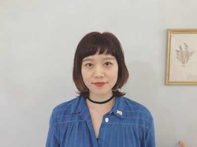 大阪　美容室　RICCA  スタッフ レイヤー　ボブ