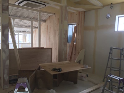 改装工事　美容室