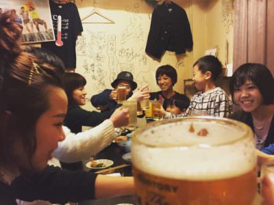 大阪　美容室　RICCA 　忘年会