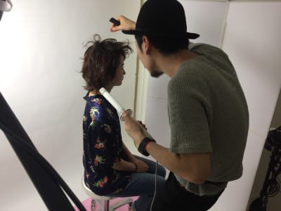大阪　中崎　美容室　ヘアカタ撮影