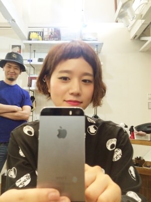 中崎 美容室 RICCA 傷まない パーマ カール