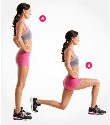 ランジ　トレーニング